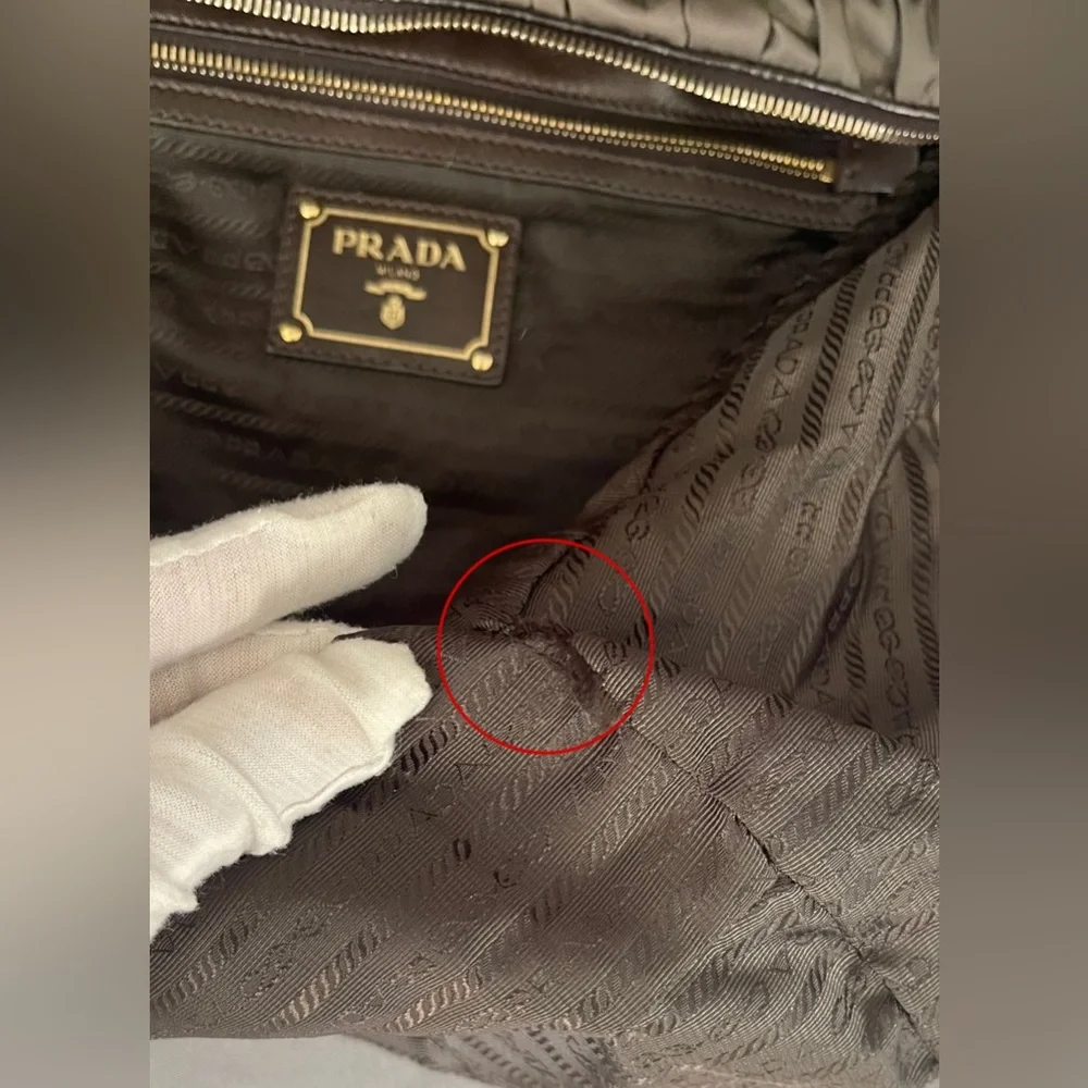 Prada Tessuto Nylon Gaufre Tote Bag - Picture 12 of 16